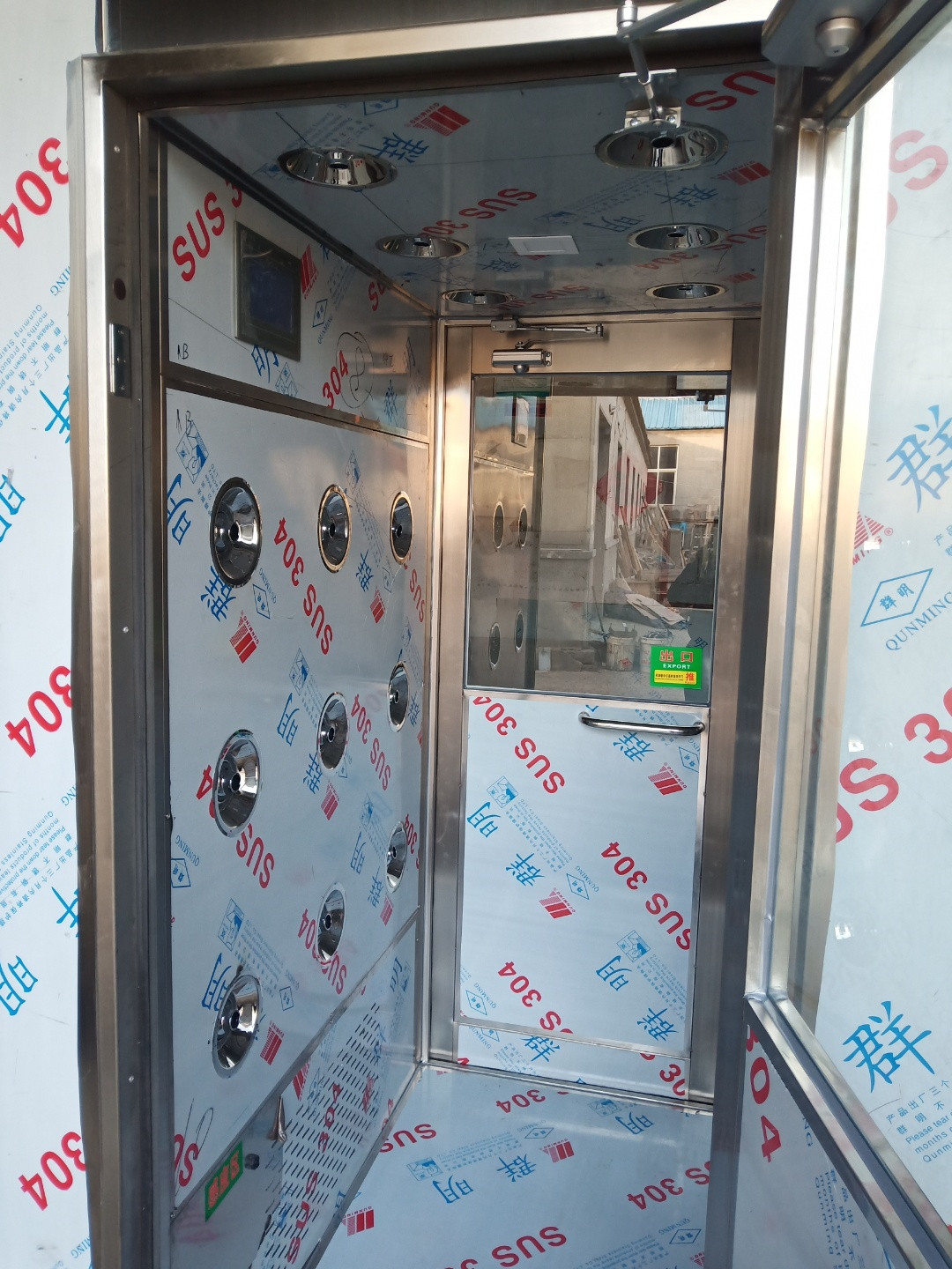 單人單吹不銹鋼風(fēng)淋室有哪幾種規(guī)格？